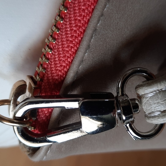 Nautical-themed wristlet or cosmetic bag - Picture 3 of 5